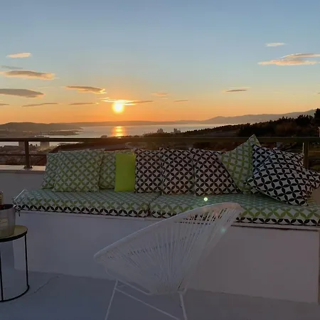 House In Split With Sea View, Terrace, Air Conditioning, Wifi 4937-1 Сasa de vacaciones Solin